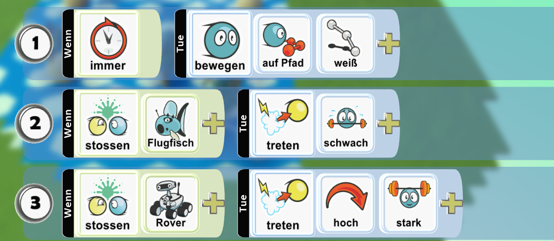 Programmierung des Fischs